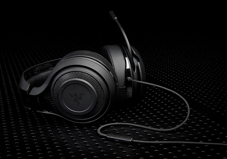 雷蛇(Razer)战神7.1 游戏耳麦 电竞耳机 耳机头