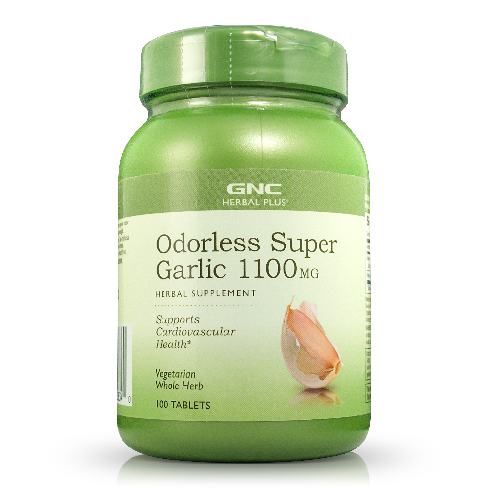 美国gnc健安喜 肠溶无嗅超级大蒜素粒1100mg 100粒 336.00 &yen;336.