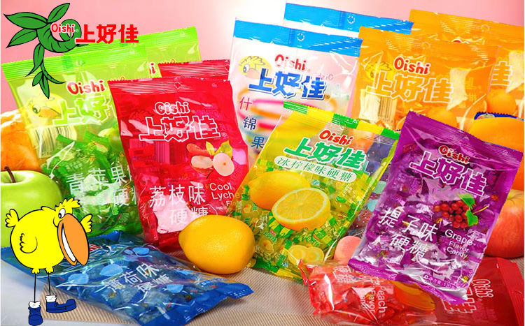 上好佳八宝果硬糖120g